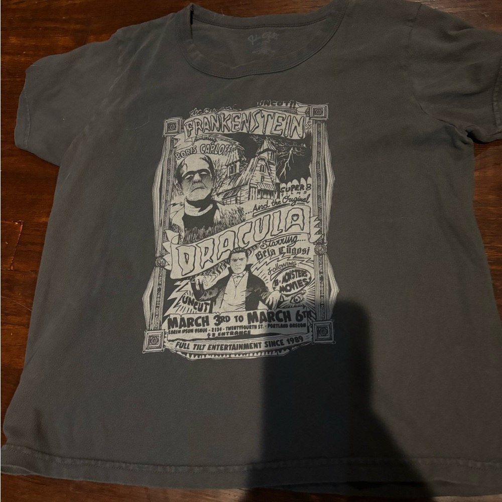 Brandy Melville vintage thriller baby tee